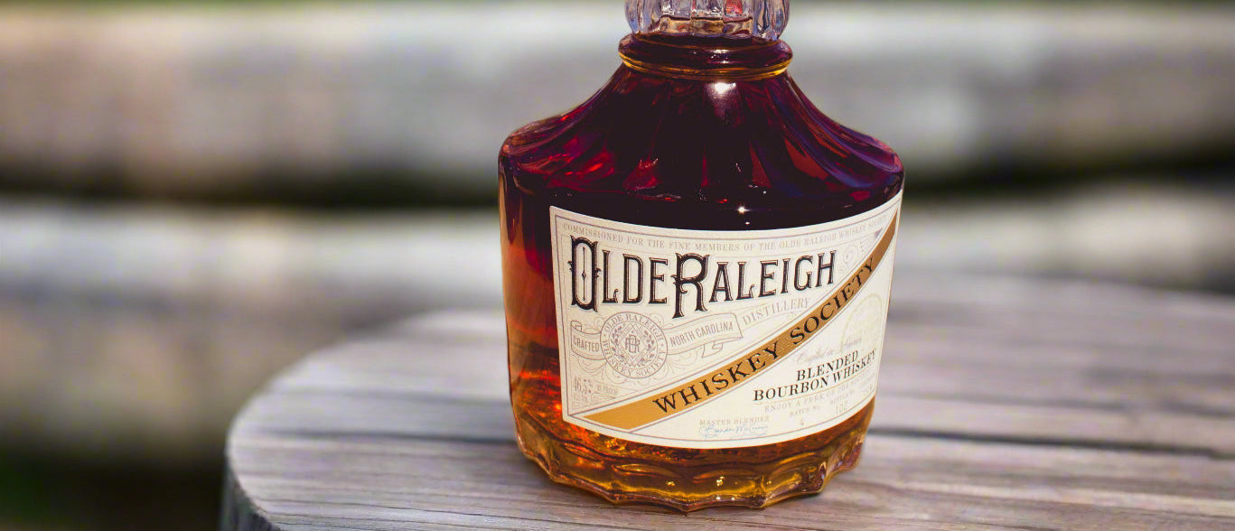 olde raleigh bourbon release number 4 bottle