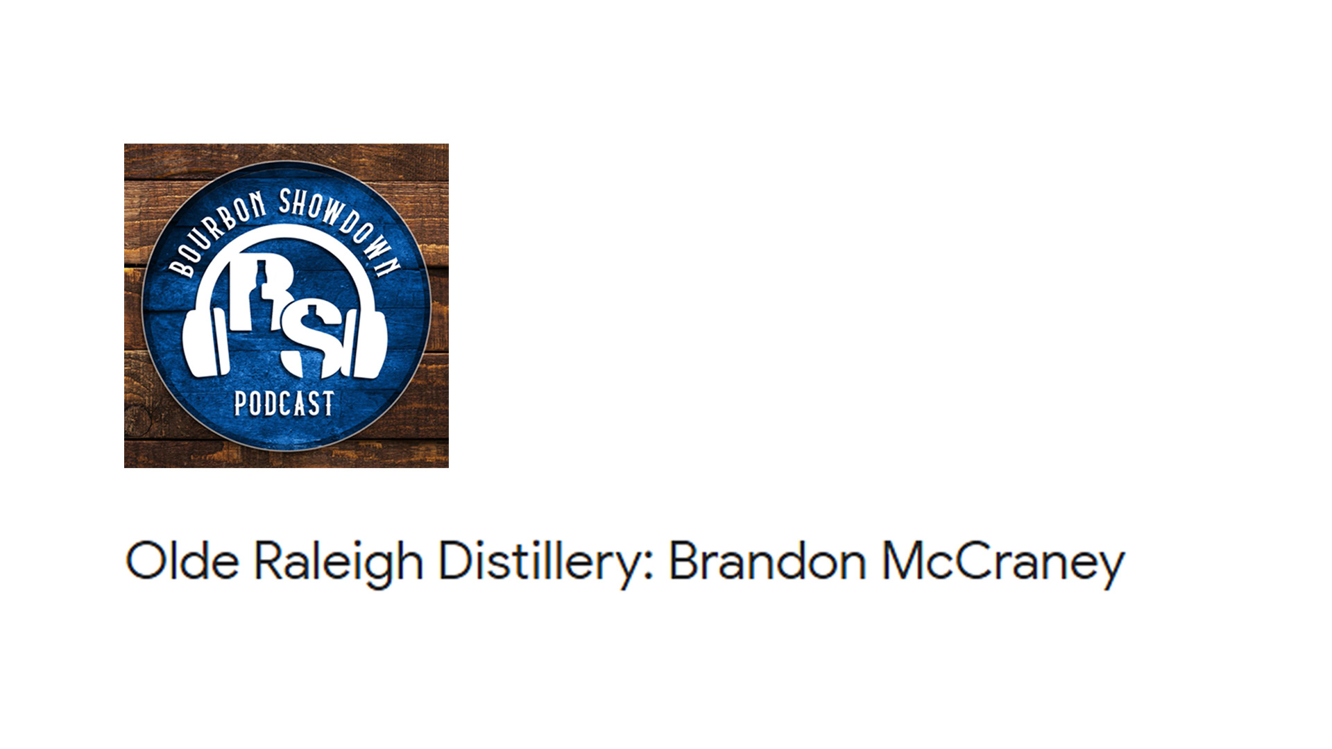 Brandon McCraney & Olde Raleigh Distillery feature