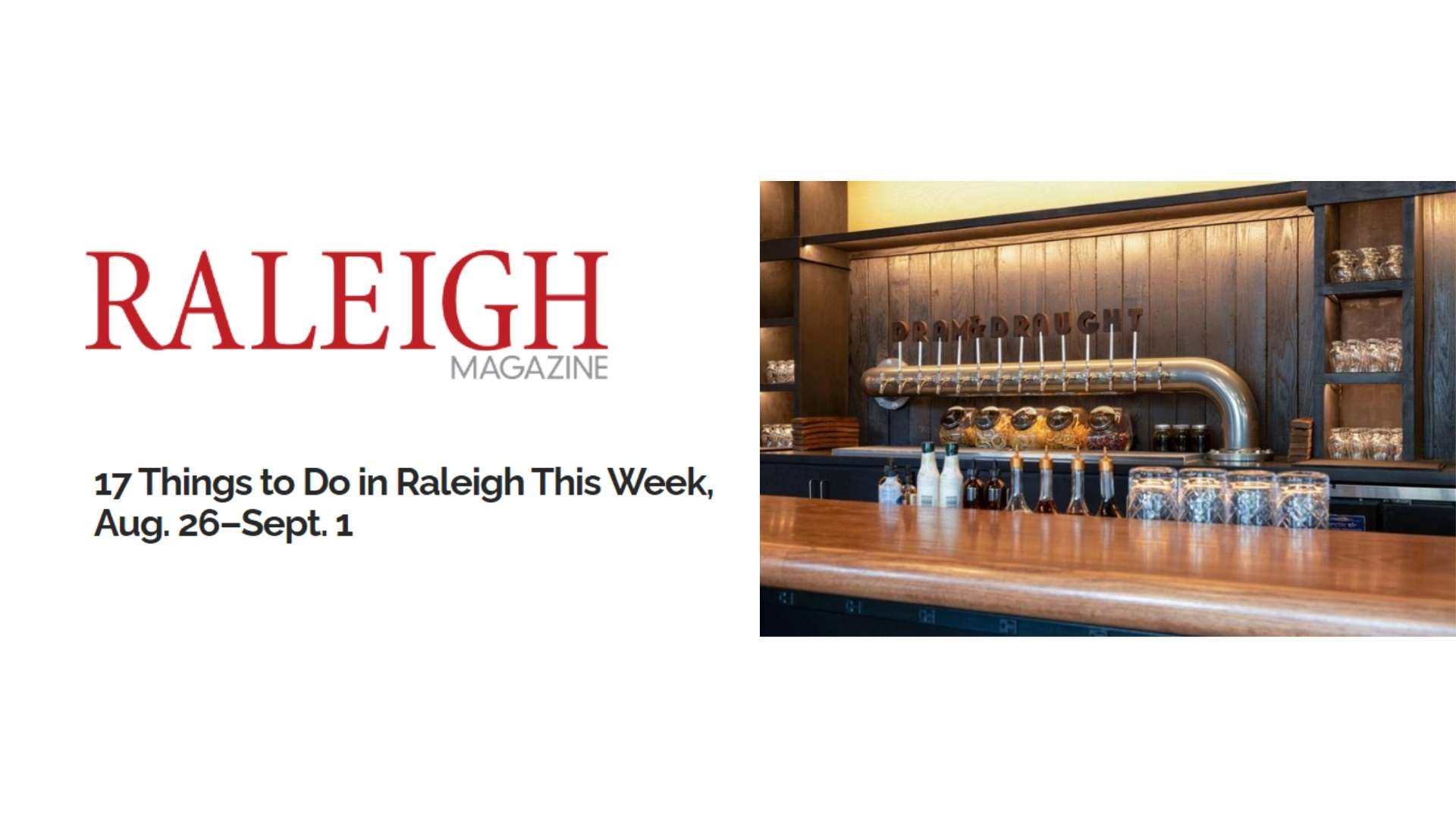 bourbon tasting raleigh nc feature in raleigh magazine