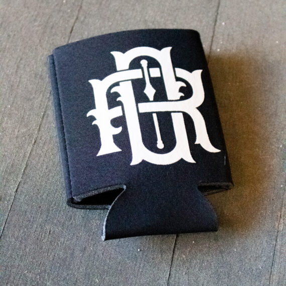 can koozie with olde raleigh logo