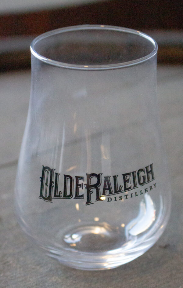 olde raleigh distillery tulip glass
