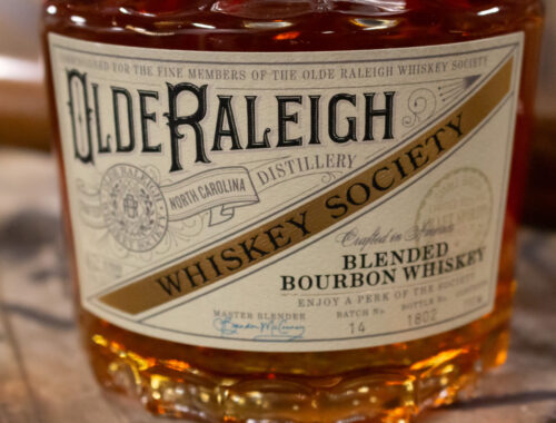 olde raleigh small batch 14 bottle